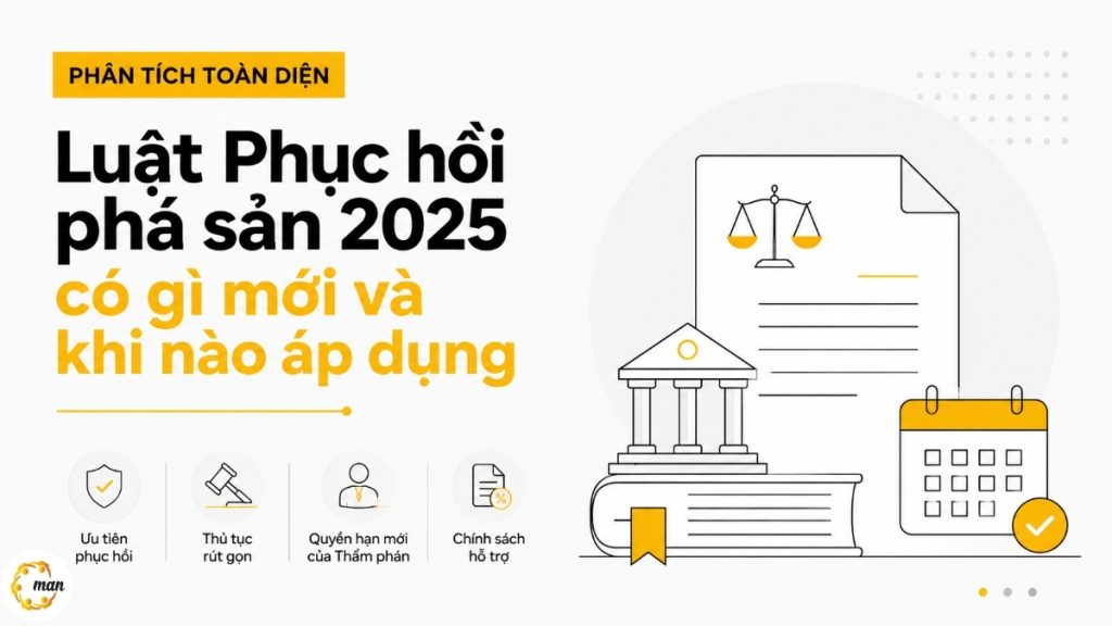 Luật Phục hồi phá sản 2025 có gì mới và khi nào áp dụng