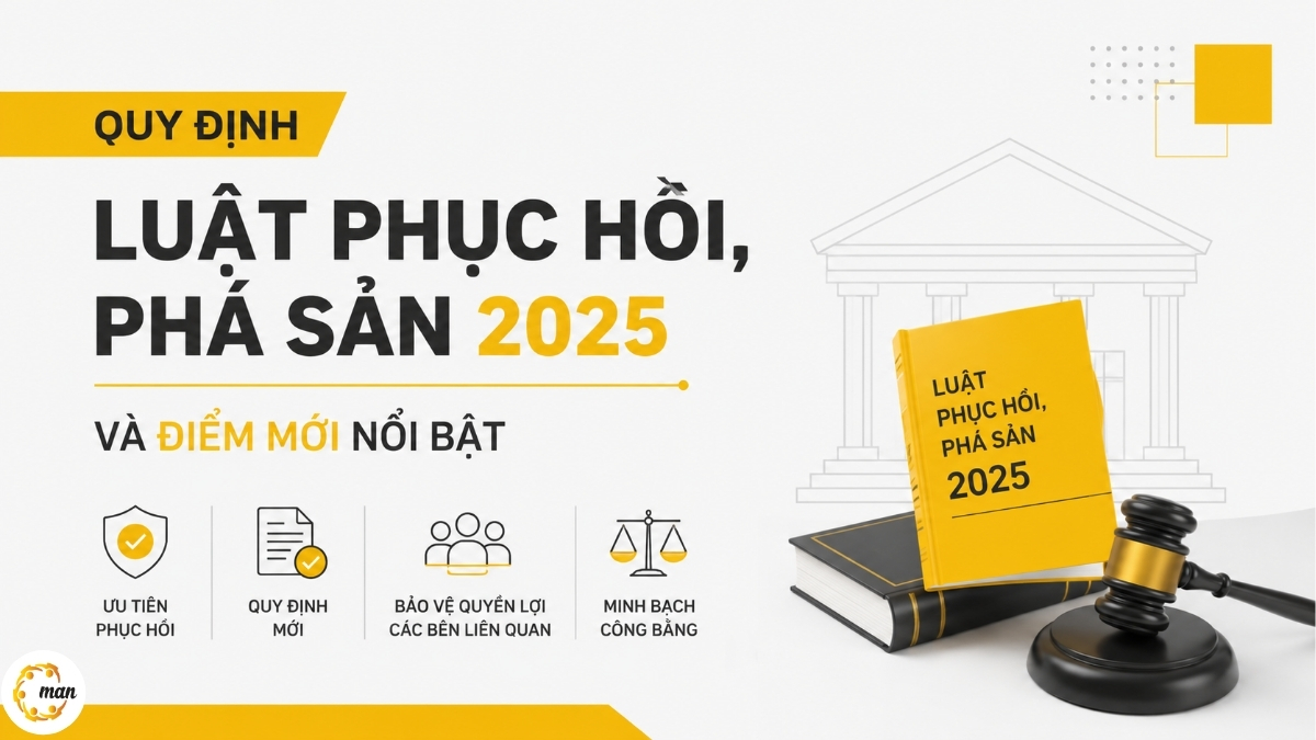 Quy định Luật phục hồi, phá sản 2025 và điểm mới nổi bật