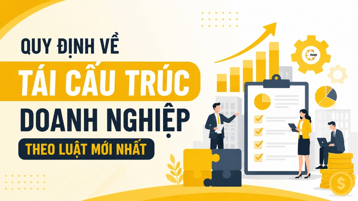 Quy định về tái cấu trúc doanh nghiệp theo Luật mới nhất