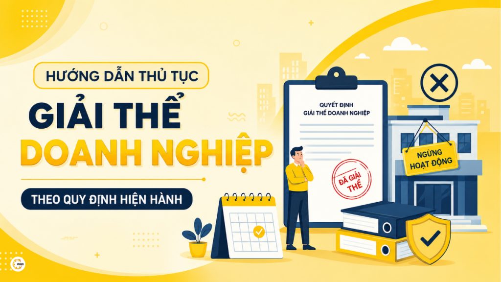 Hướng dẫn thủ tục giải thể doanh nghiệp