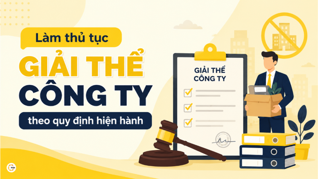 Làm thủ tục giải thể công ty