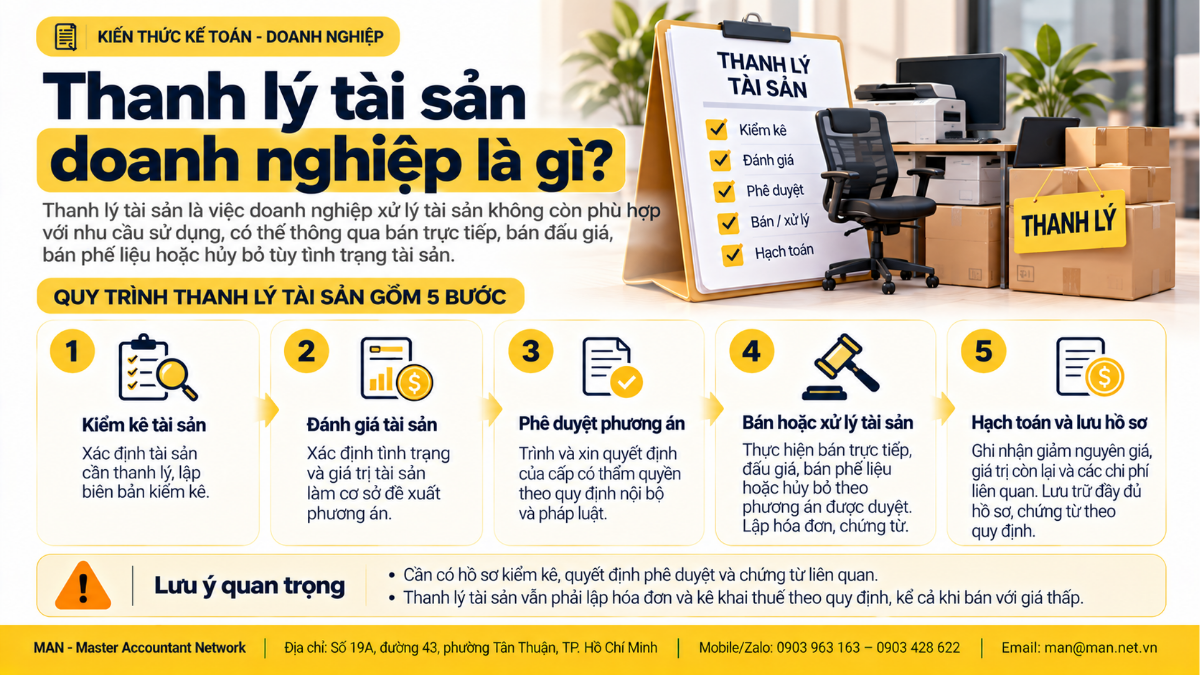 Thanh lý tài sản là gì