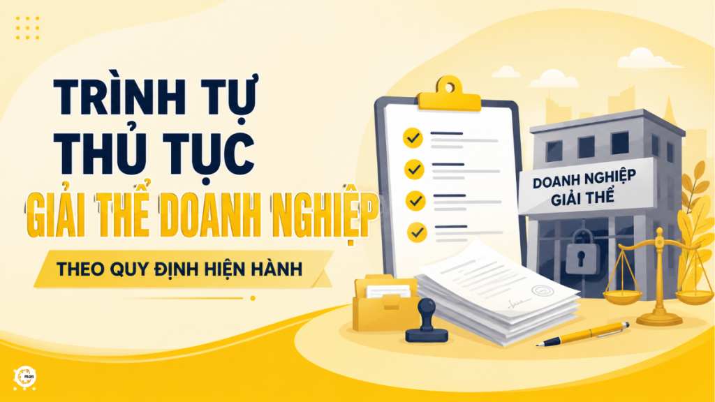 Trình tự thủ tục giải thể doanh nghiệp