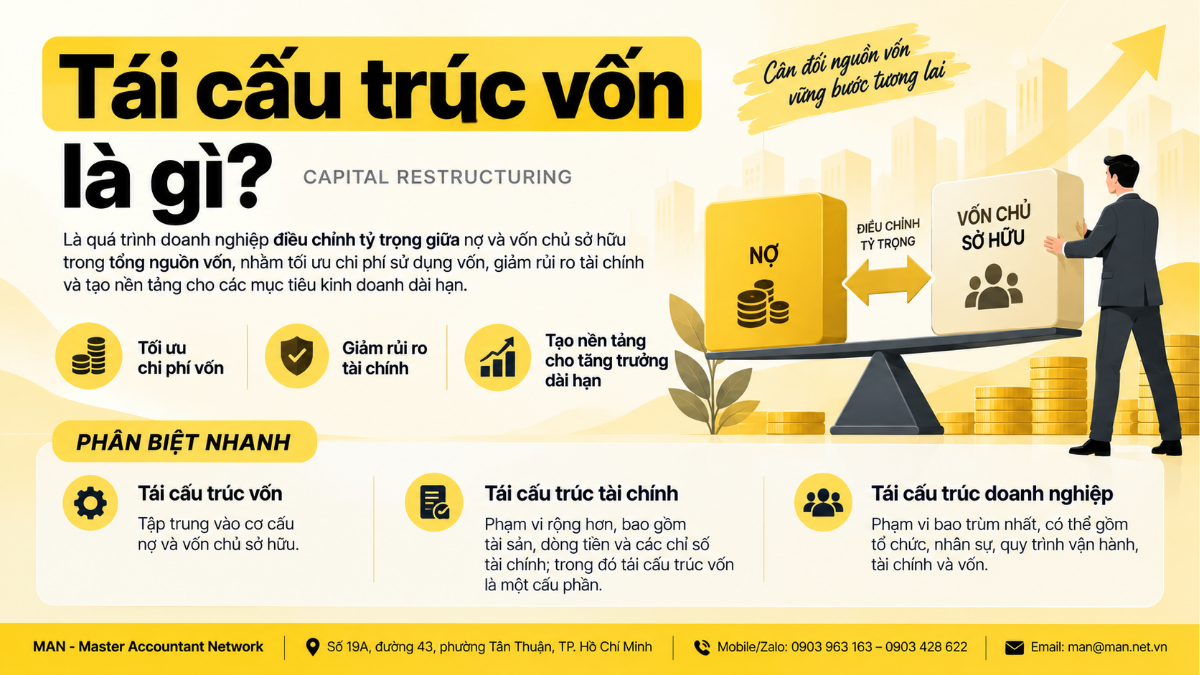 Tái cấu trúc vốn là gì
