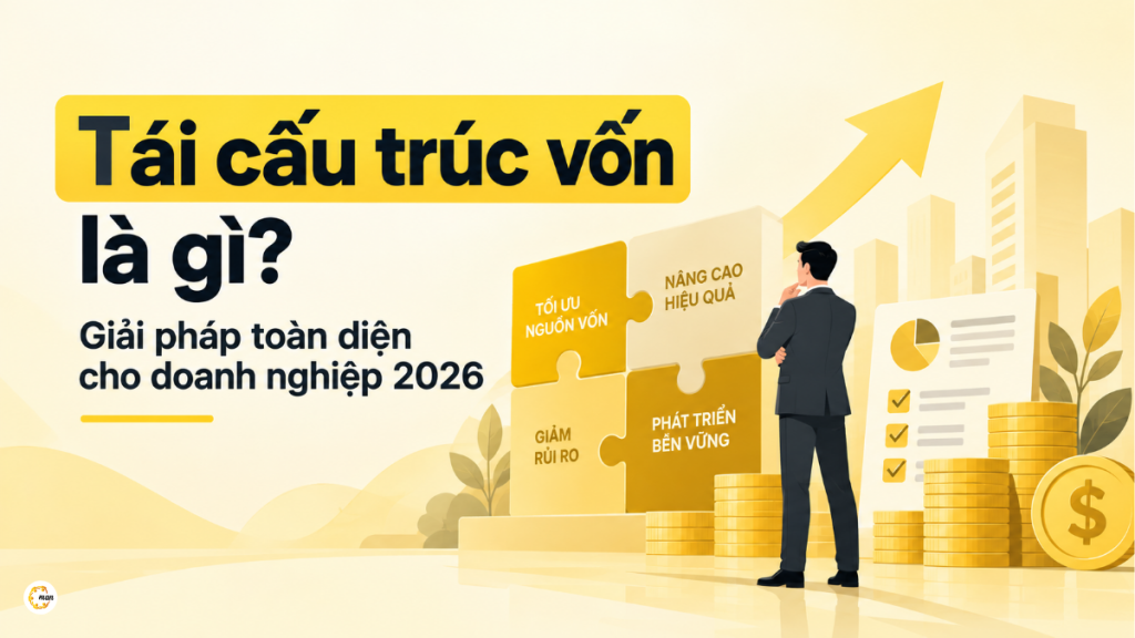 Tái cấu trúc vốn là gì? Giải pháp toàn diện cho doanh nghiệp 2026