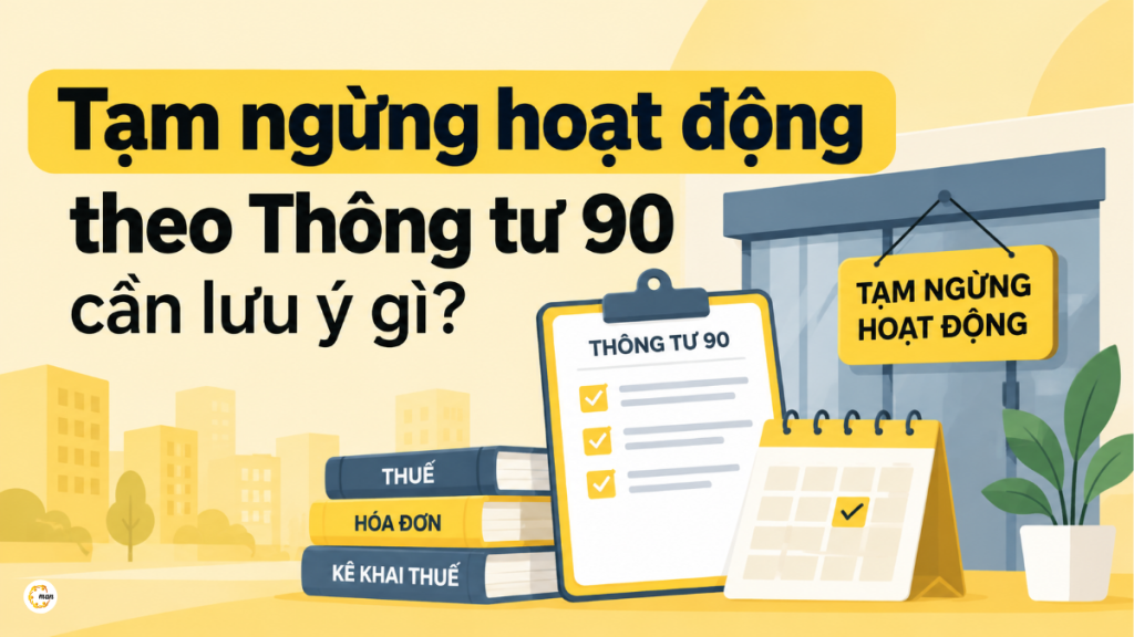 Tạm ngừng hoạt động theo Thông tư 90