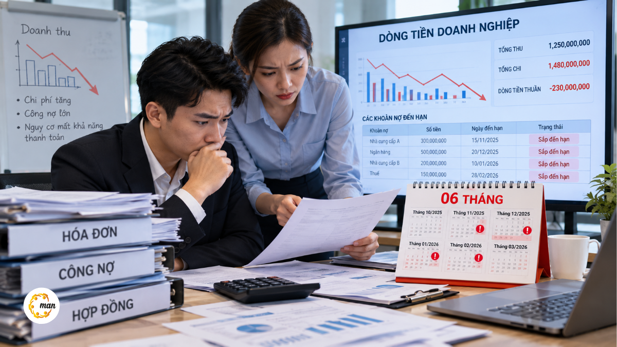 Điều kiện phục hồi hoạt động kinh doanh khi doanh nghiệp có nguy cơ mất khả năng thanh toán trong 06 tháng